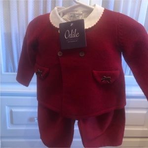 NWT Le Nouveau-Ne’ Baby Outfit